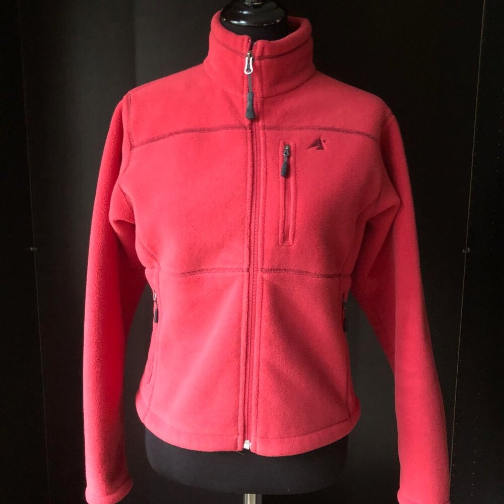 Eastern Mountain Sports EMS Orange/Coral Fleece Jacket